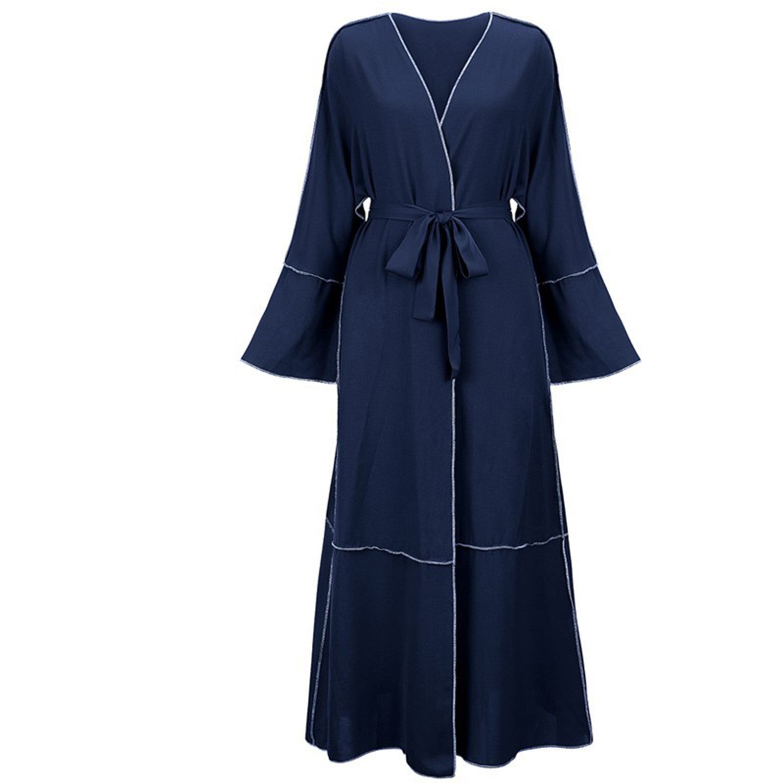 2024 Vestidos Abaya Dubai Turkey Islam Moroc Arabic Pakistani Muslim Hijab Long image 1