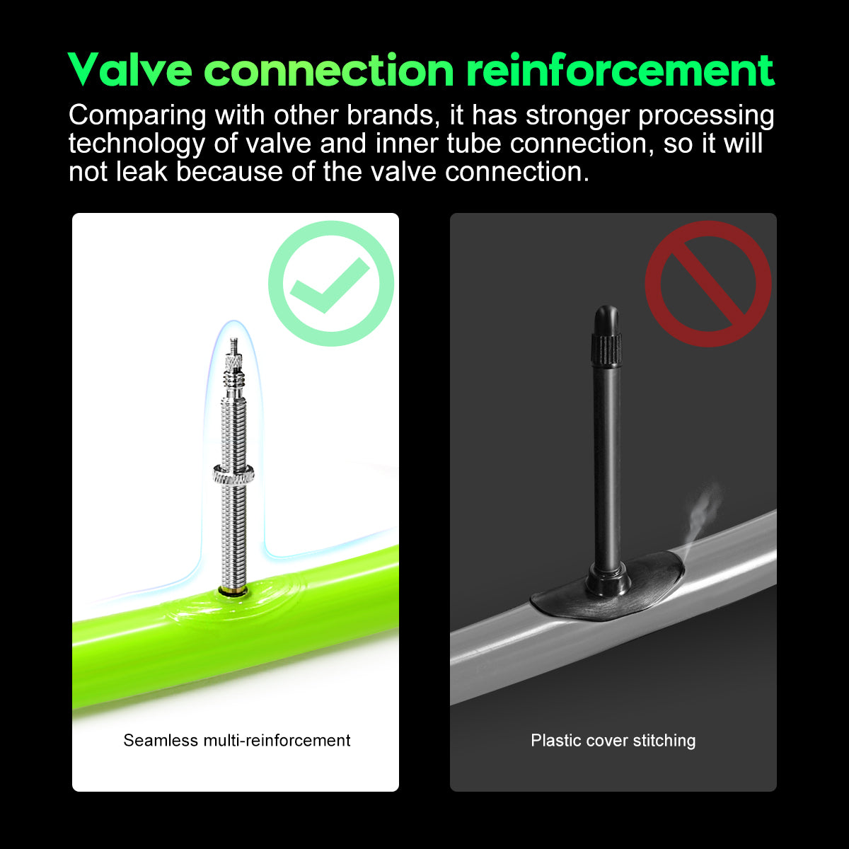 2pcs CYCLAMI Ultralight Bike Inner Tube 26 27.5 29 Inches MTB Bicycle TPU Mater image 4