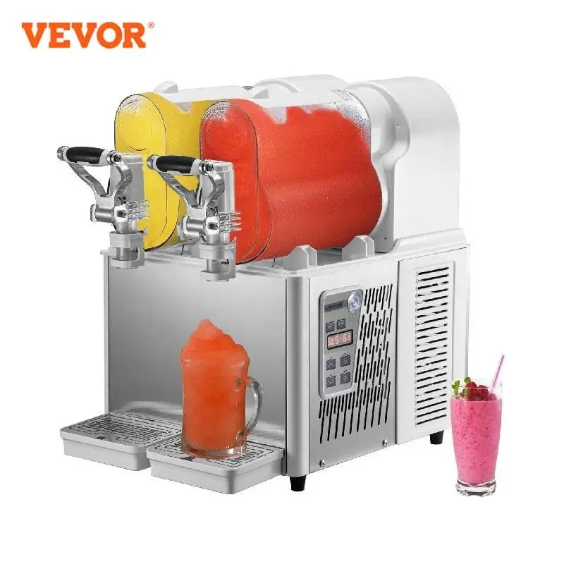 VEVOR 3/6L 1/2 Jar Commercial Slushie Machine Slush Maker Frozen Drink Dispense