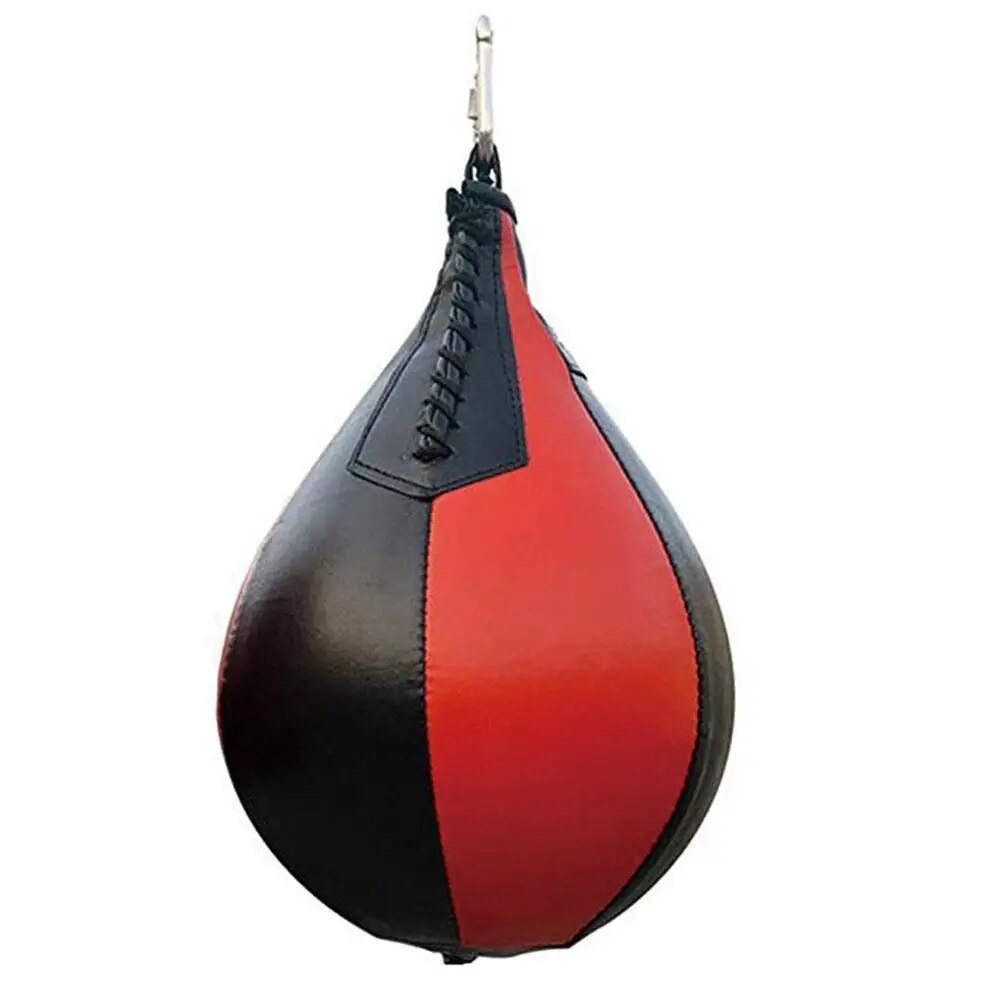 1pc Pu Material Pear-shaped  Fitness Ball Speed Equipment Boxing Tr image 0