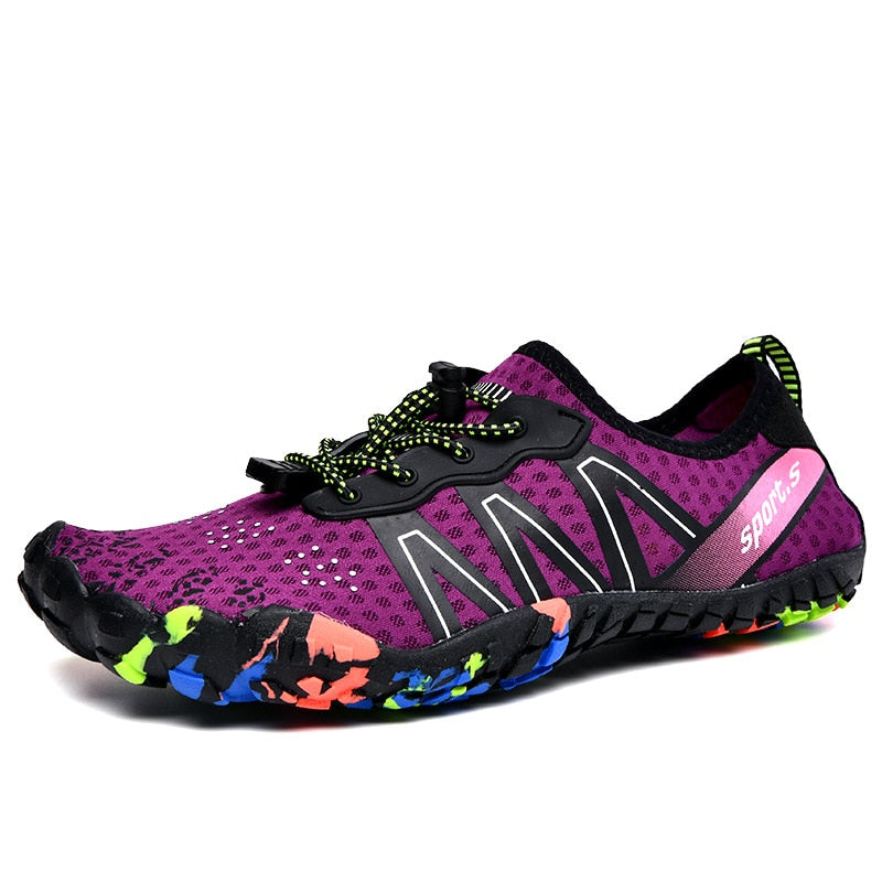 Men Water Swimming Shoes Women Sneakers Bareft Beach Sandals Upstream Aqua Sh image 7