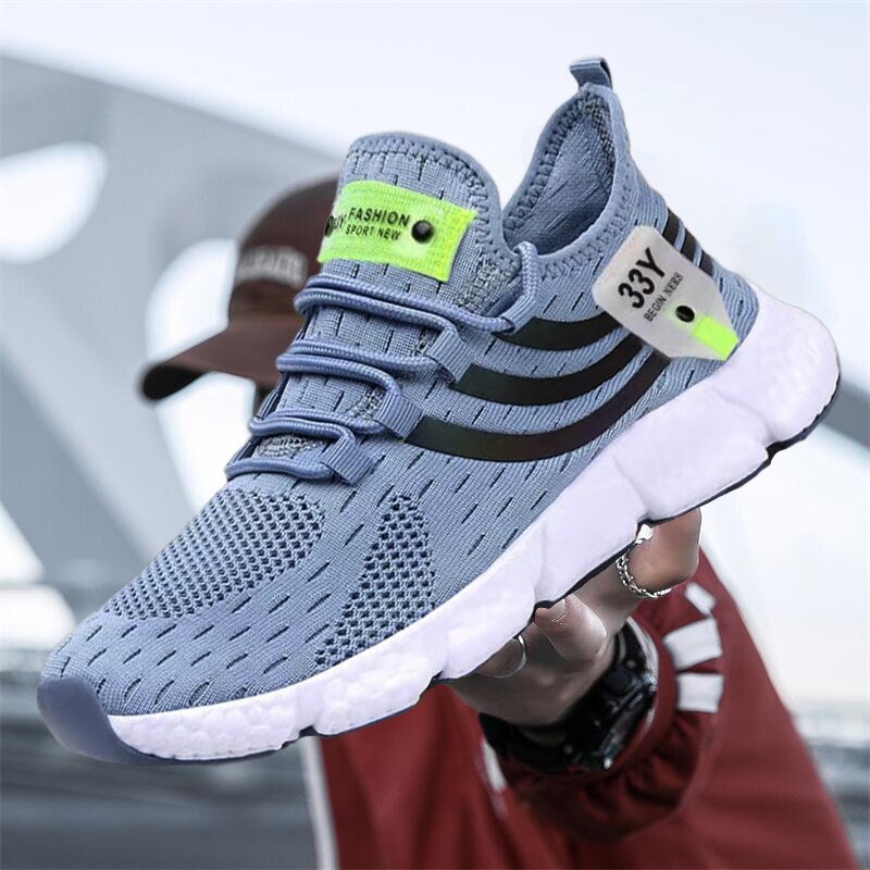 Men Shoes Breathable Classic Running Sneakers For Man Outdoor Light Comfortable image 9