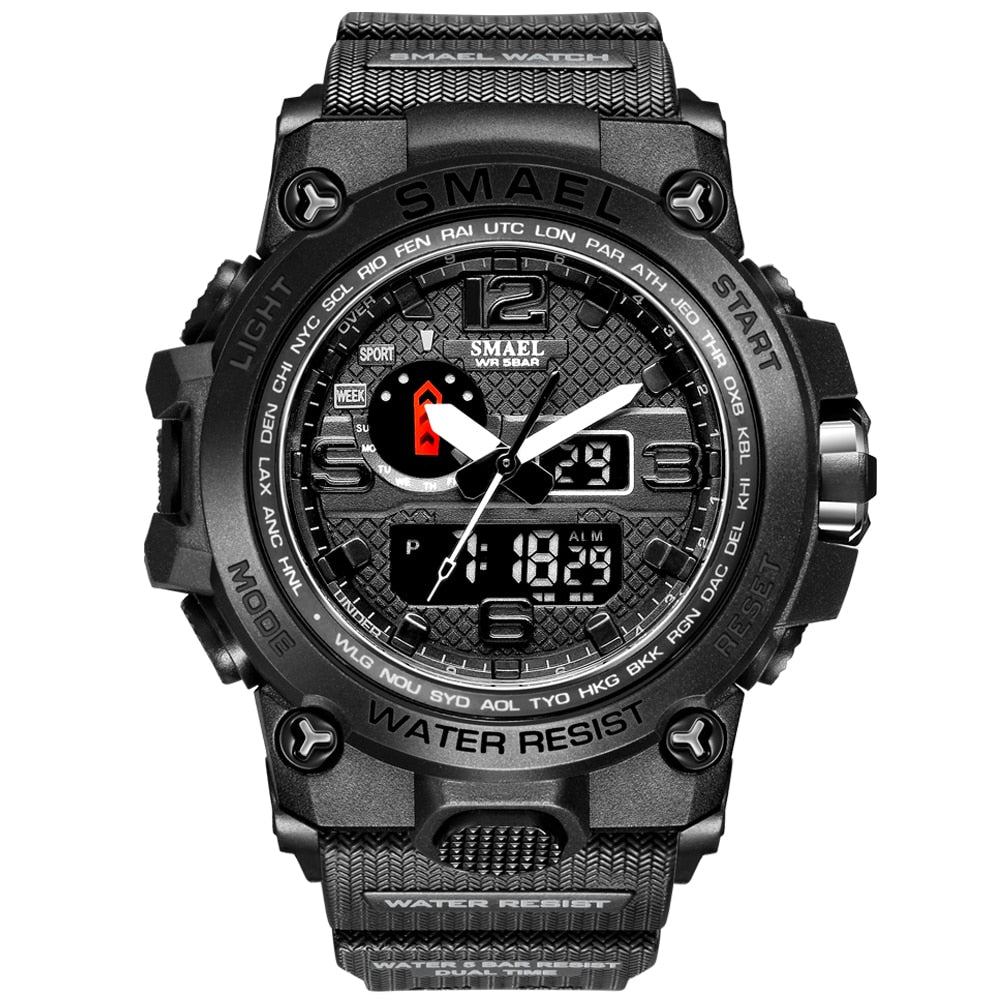 SMAEL Brand Watch For Men, 1545D Man Camouflage Military Sport Watches, Shock R image 2