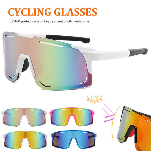Polarized Cycling Sunglasses UV Protection Windproof Glasses For Men Women Pola image 0
