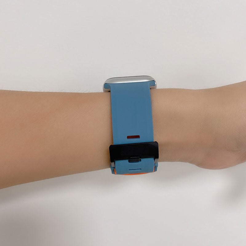 Silicone Strap for Apple watch Band 44mm 40mm 49mm 45mm 41mm UAG 42 watchband b image 15