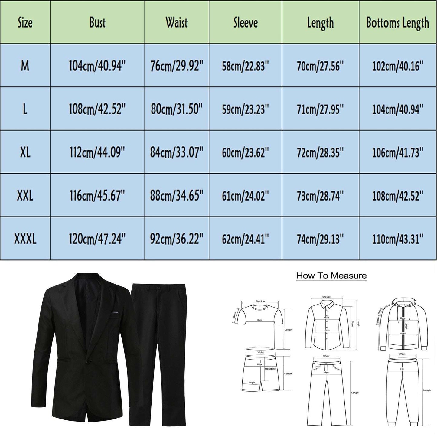 Men 3 Piece Suit Wedding Party Business Office Formal Blazers Sets Jac