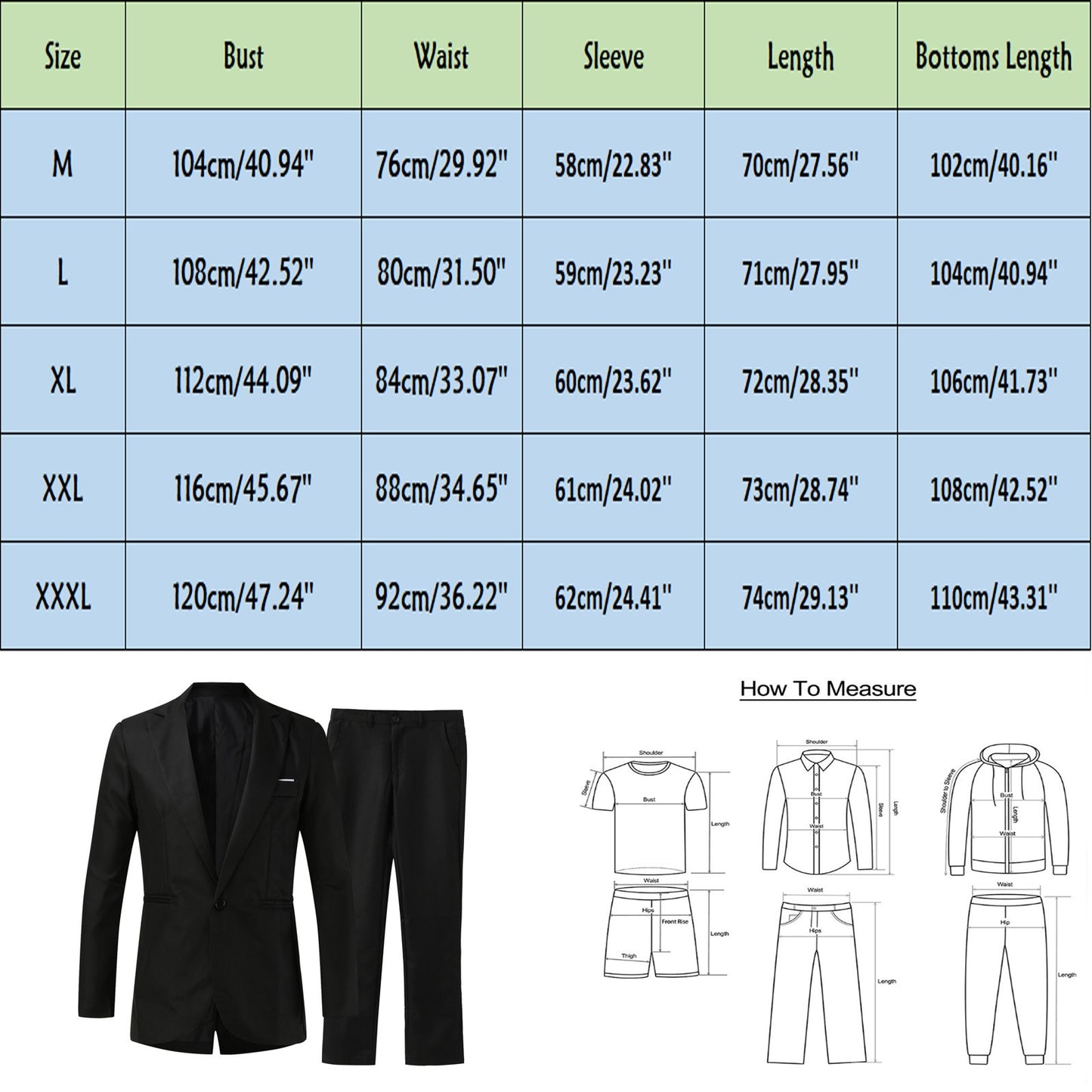 Men's Luxury 3 Piece Suit Wedding Party Business Office Formal Blazers Sets Jac image 3