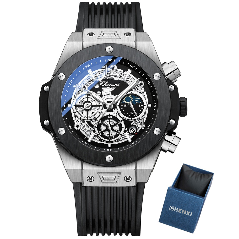 CHENXI Casual Sport Watches for Men Top Brand Luxury Military Waterproof Wrist  image 3