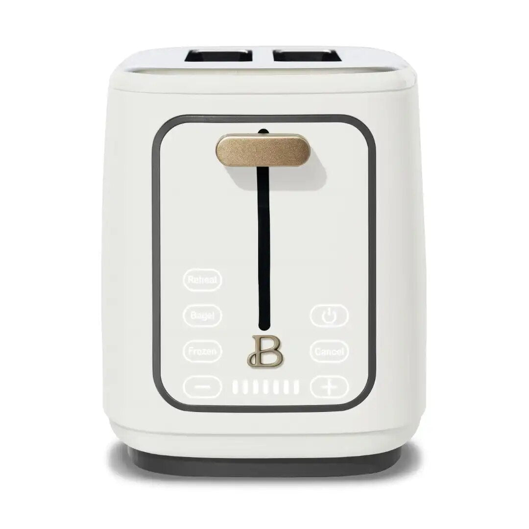 2 Slice Touchscreen Toaster, White Icing By Drew Barrymore  Multifunction Break image 8