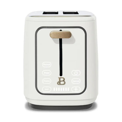 2 Slice Touchscreen Toaster, White Icing By Drew Barrymore  Multifunction Break image 8