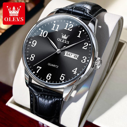 OLEVS New Fashion Watch For Men Top Brand Luxury Sport Waterproof Simple Ultra- image 1