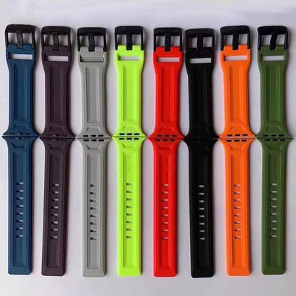 Silicone Strap for Apple watch Band 44mm 40mm 49mm 45mm 41mm UAG 42 watchband b image 12