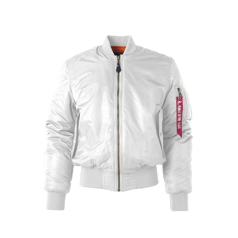 Military tactical Male Army MA-1 Flight Bomber Jacket Baseball Varsity College  image 7