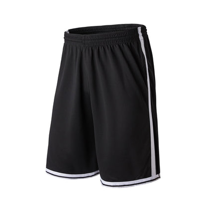 SONECHOKI Basketball Shorts Men Color Patchwork Loose Running Sport Gym Mesh Br image 14