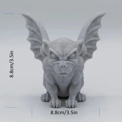 Gargoyle Statue,Home Living Room Ornaments, Bookshelf Computer Desk Ornaments image 5