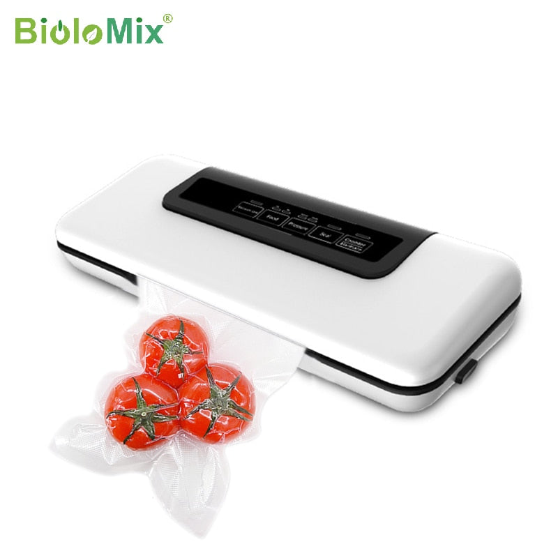 BioloMix Vacuum Sealer, Automatic Food Saver Machine for Food Preservation, Dry