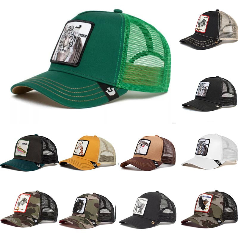 Baseball Caps Men Snapback Hip Hop Hats With Animals Patch Streetwear lovers' T image 3