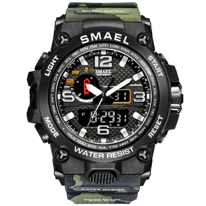 SMAEL Brand Watch For Men, 1545D Man Camouflage Military Sport Watches, Shock R image 5