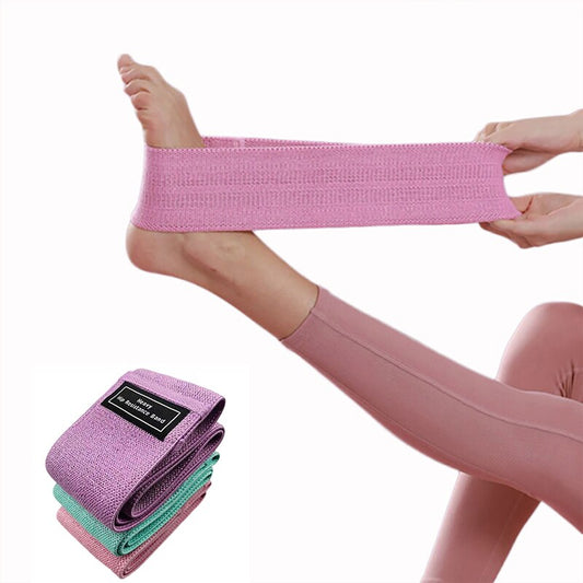 Squat Yoga Resistance Band Cotton  Hip Circle Exaggerates Hips Circle image 0