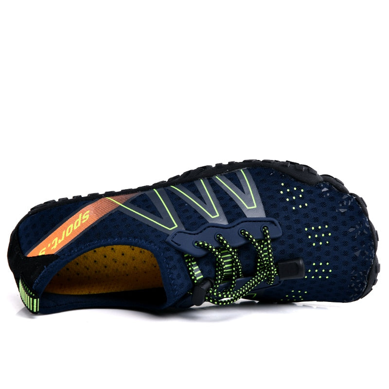 Men Water Swimming Shoes Women Sneakers Bareft Beach Sandals Upstream Aqua Sh image 9