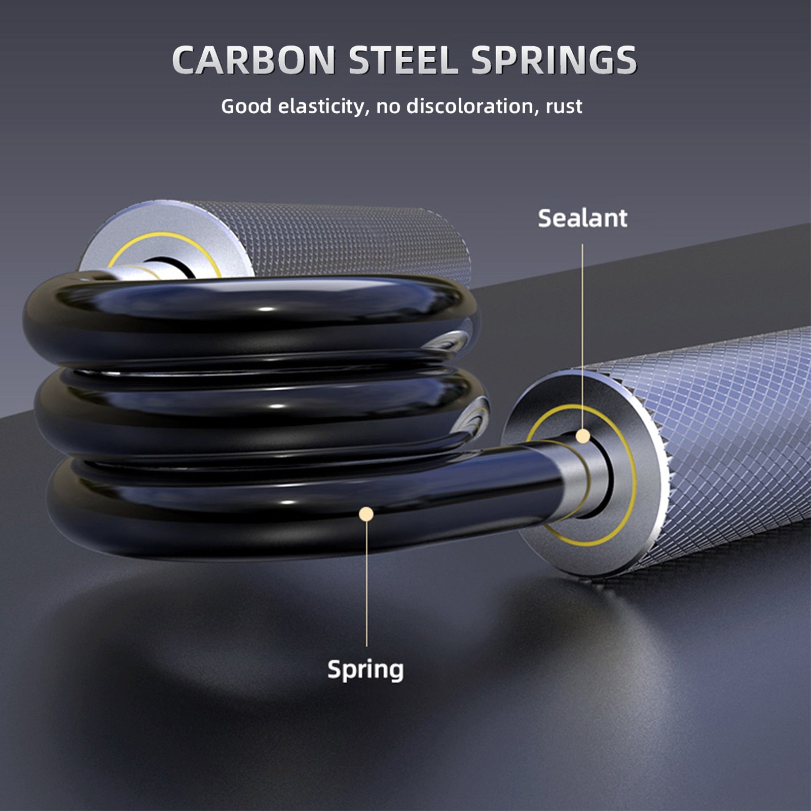 Grip Strength Trainer 100-300lbs 1PC Fitness Metal Hand Gripper Non-Slip Forear image 11