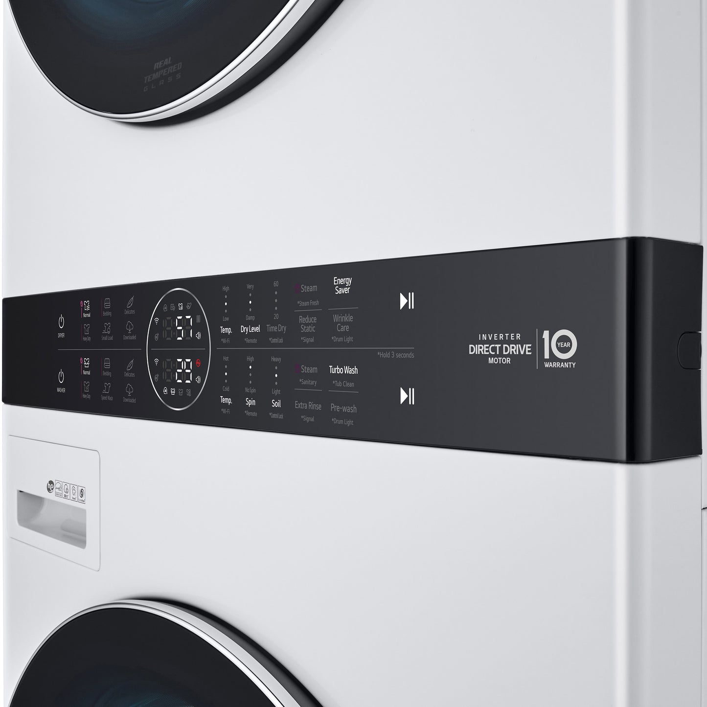 LG WashTower Single Unit ELECTRIC with Center Control 4.5 cu. ft. Front Load image 9