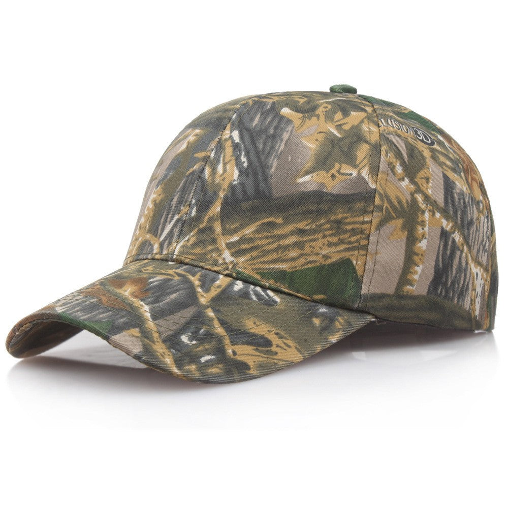 Camouflage Hats PolyesterHats Hunting Fishing Walking Baseball Cap Sunscreen Qu image 6
