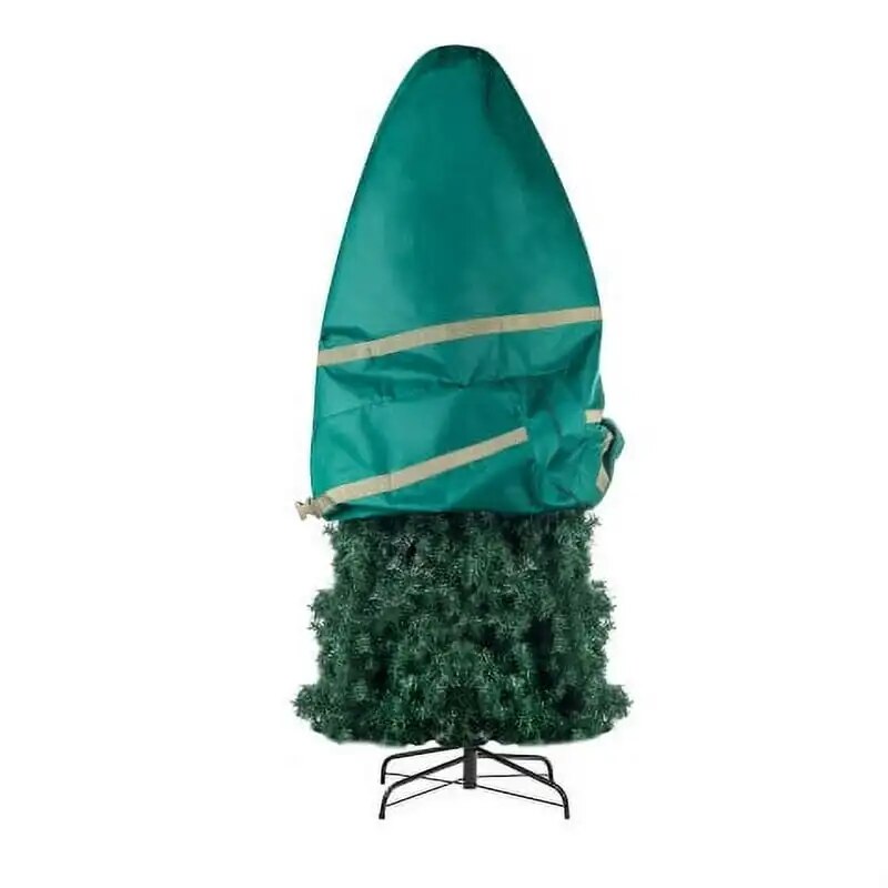Christmas Tree Storage Canvas Bag for 9FT Trees, Green image 5