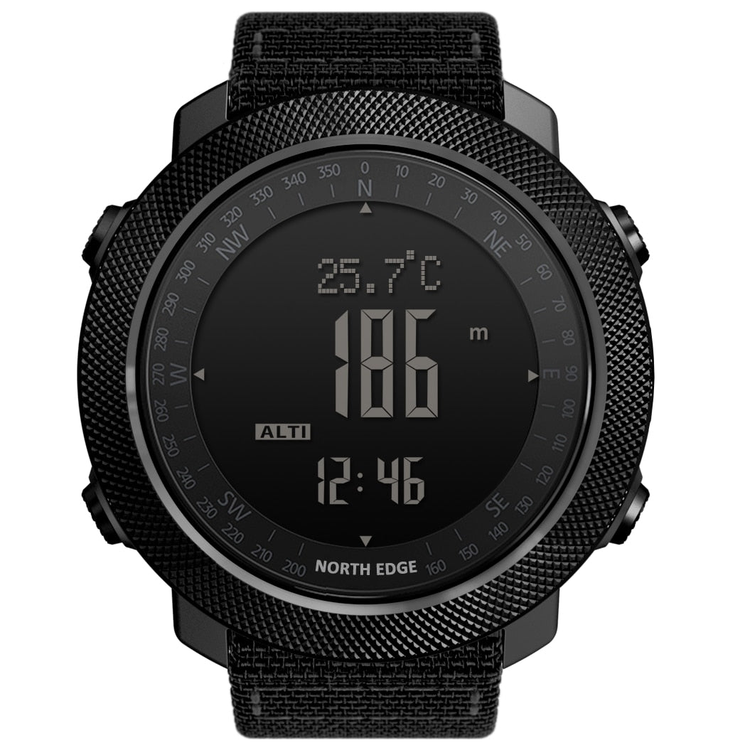 NORTH EDGE Men's sport Digital watch Running Swimming Military Army watches Alt image 3