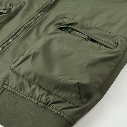 Oulylan  Men's Fashion Pilot Jacket Waterproof Military Tactical Jacket Long Sl image 3