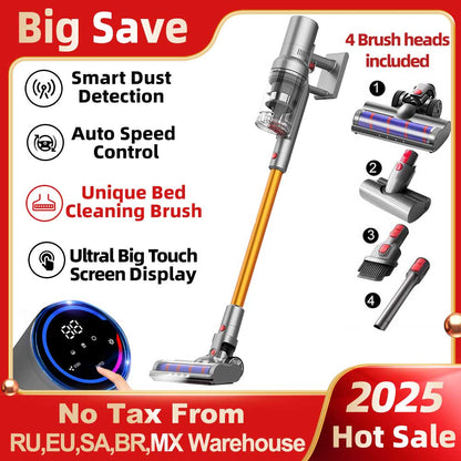 ABIR VC205 Cordless Handheld Vacuum Cleaner,27000PA,Touch Screen,Smart Dust Sen image 1