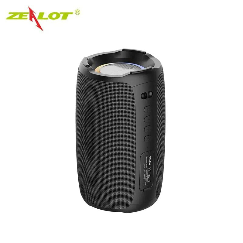 ZEALOT S61 Portable Bluetooth Speaker Double Diaphragm Wireless Subwoofer Water image 2