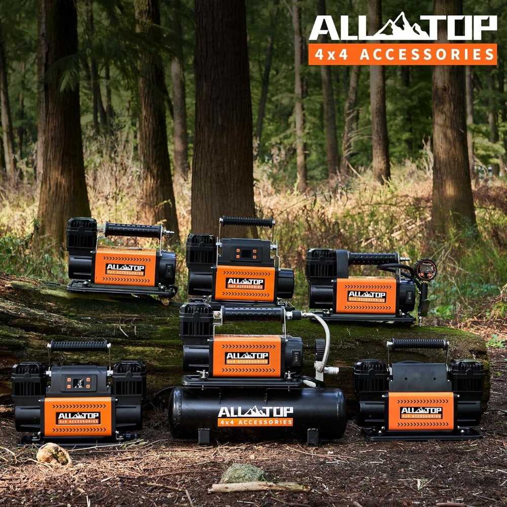 ALL-TOP 12V Air Compressor w/LCD Control Panel to Preset Target Pressure, 150PS image 4
