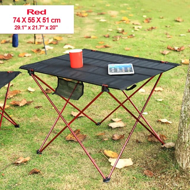 Outdoor Foldable Table Camping Table Desk Beach Hiking Climbing Fishing Picnic image 3