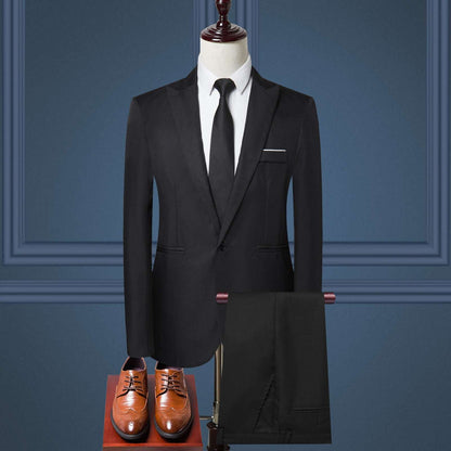 Men 3 Piece Suit Wedding Party Business Office Formal Blazers Sets Jac