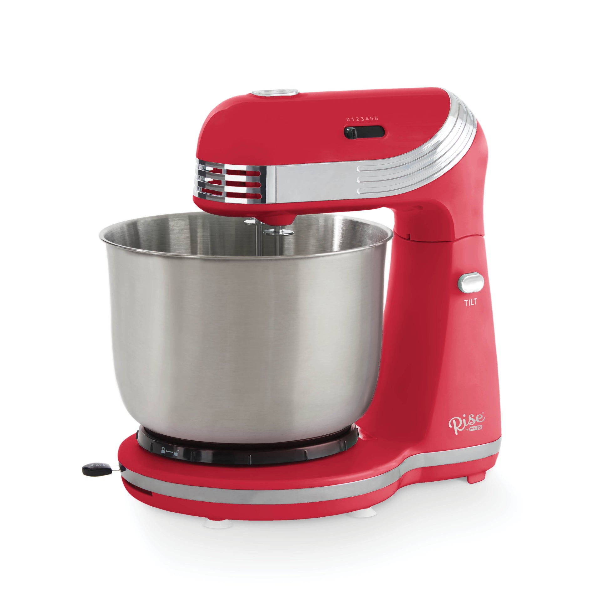 Rise By Dash Stand Mixer, 6-Speed, 3 Quart Sky Blue