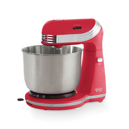 Rise By Dash Stand Mixer, 6-Speed, 3 Quart Sky Blue