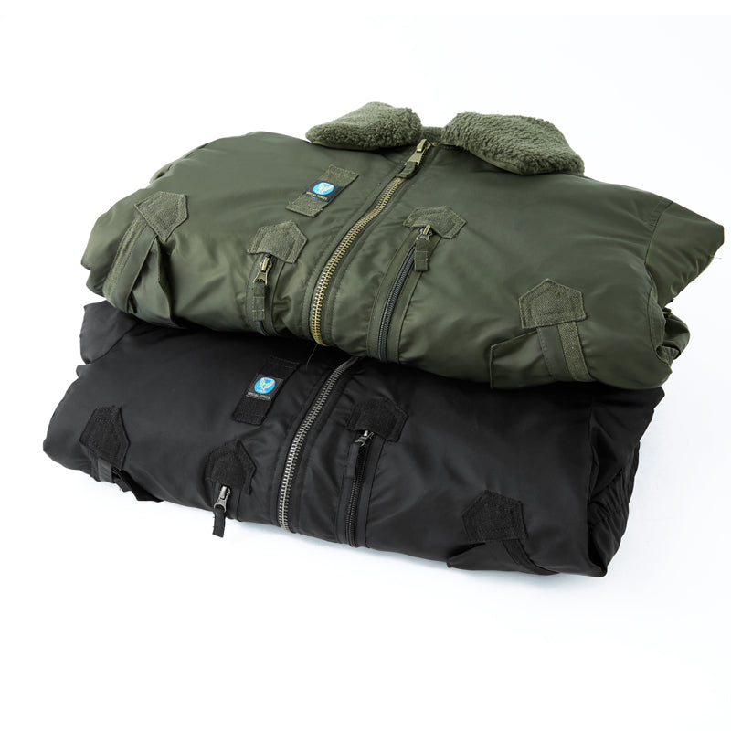 Aviator Jacket Winter Men Waterproof Fleecing Coat Outdoor Military Multi-Pocke image 7