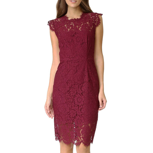 White Lace Party Dresses for Women's Vestidos De Fiesta  Flower Lace Hollow O