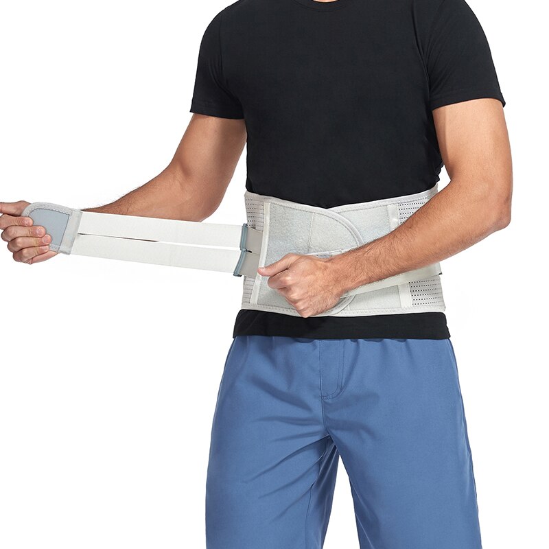 MANIFIQUE Men Women Back Lumbar Support Belt Waist Orthopedic Corset Spine Deco image 3