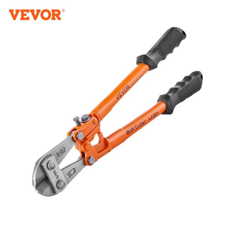 VEVOR Bolt Cutter 8in/14in/18in/24in Lock Cutter Bi-Material Handle with Soft R