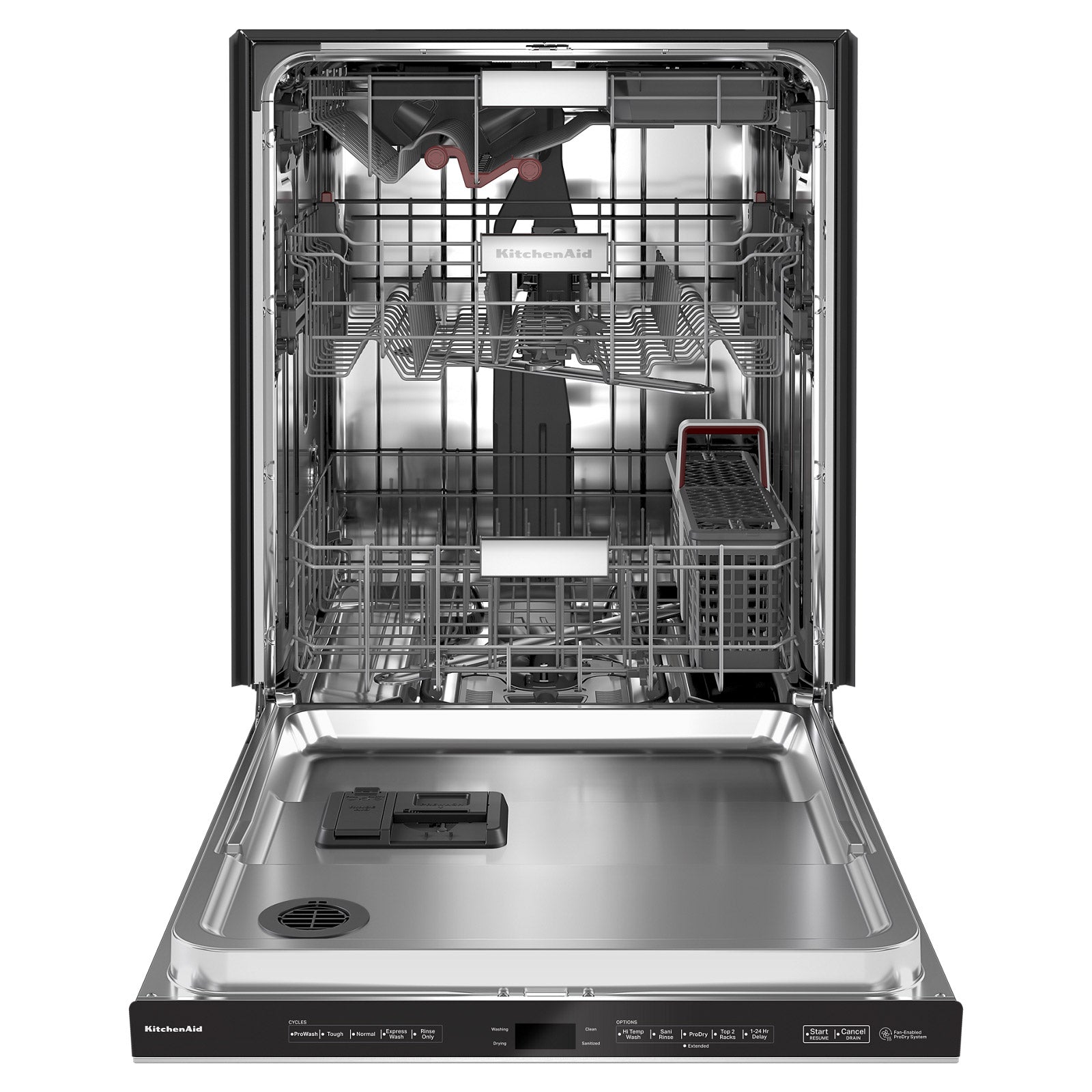 KitchenAid 44 dBA Dishwasher in PrintShield Finish with FreeFlex Third Rack image 3