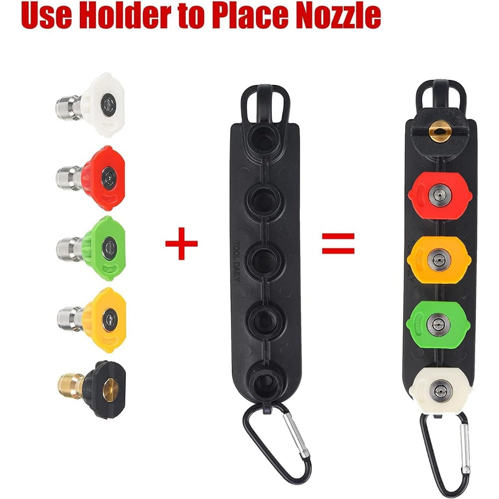 Tool Daily Deluxe Pressure Washer Gun, with Replacement Wand Extension, 5 Nozzl image 5