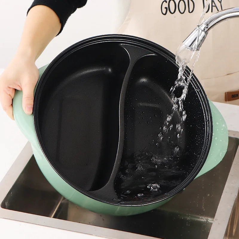 6L Yuanyang Electric  Pot Home Multi-function All-In-One Electric Cooking Po image 5