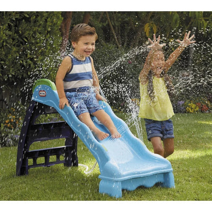 Outdoor-Indoor Wet or Dry Slide Playground Slide with Folding For Easy Storage image 0