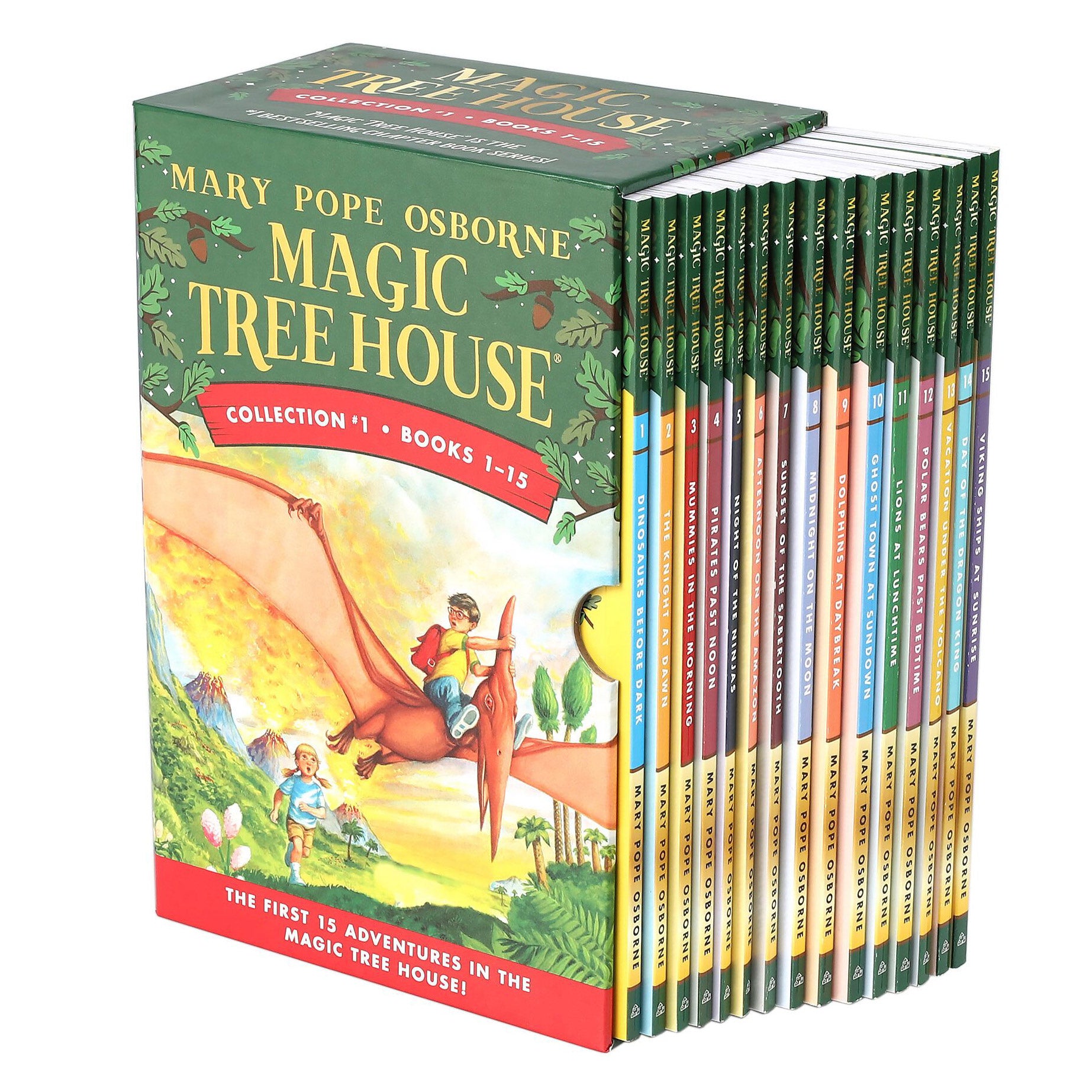 Magic Tree House Collection 1: 1-15 Book Box Set by Mary Pope Osborne image 0