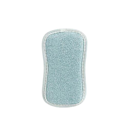 Reusable Double-Sided Scrub Dish Washable Sponge Microfiber Scouring Sponge Kit image 4
