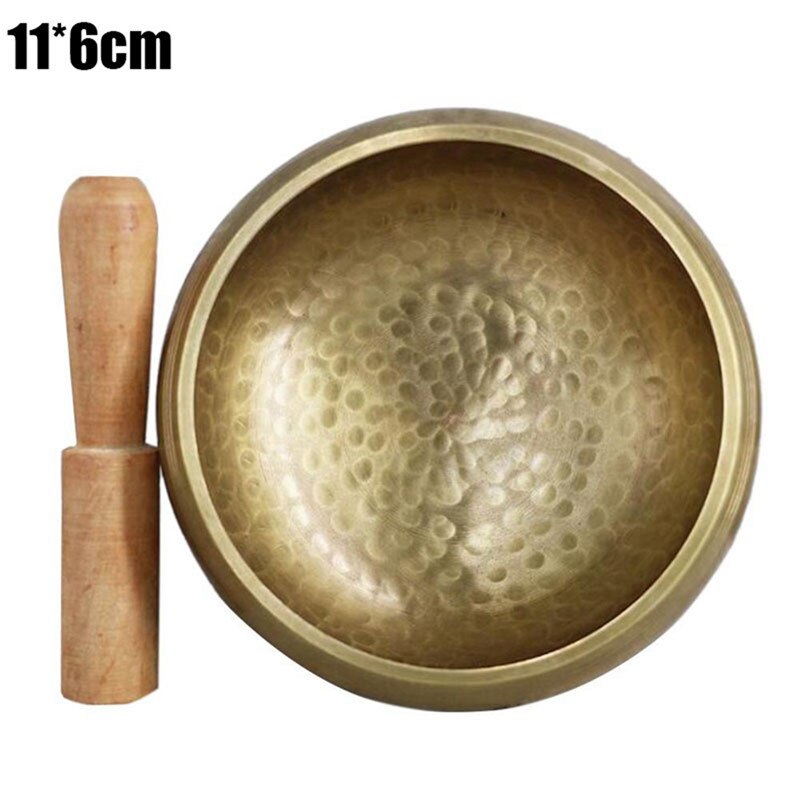 Tibetan Bowl Sing Bowl Nepalese Buddhist Tibetan Chanting Yoga Meditation Bowl image 5
