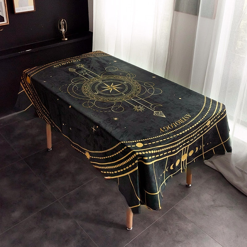 Mystery Tarot Hot Selling Table Cloth European Rectangular Table Cloth Anti Fou image 1