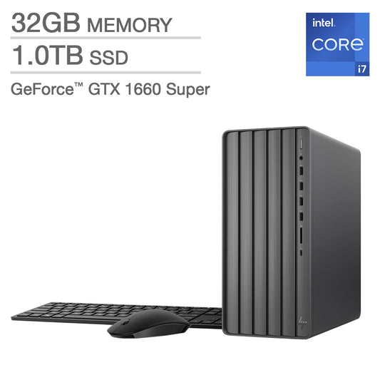 HP ENVY Desktop - 12th Gen Intel Core i7-12700F - Windows 11- GeForce GTX 1660 image 0